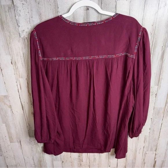 The Pioneer Woman Split Neck Embroidered Blouse Women's Plus Size 2X NWT! - Picture 9 of 16